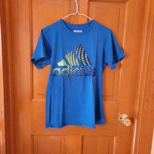Blue adidas T - S